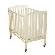 Big Oshi Angela Mini Portable Crib French White