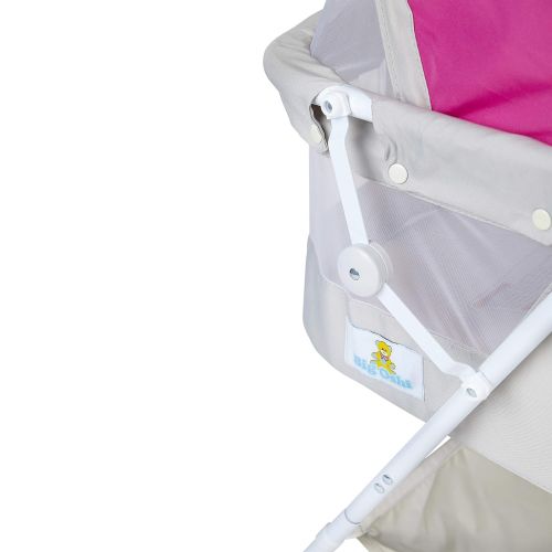  Big Oshi Emma Newborn Baby Bassinet - Portable Bassinet for Boys or Girls - Perfect for Bedside, Indoors,...