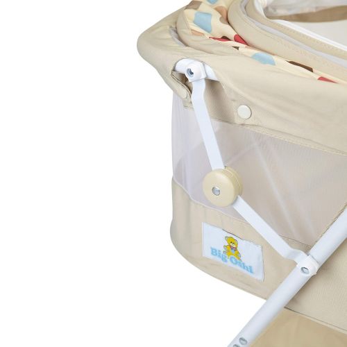  Big Oshi Emma Newborn Baby Bassinet - Portable Bassinet for Boys or Girls - Perfect for Bedside, Indoors,...