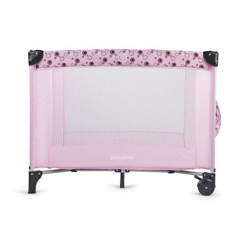  Big Oshi Portable Playard Deluxe Bundle - Nursery Center With Canopy Net Topper - Medium Size -...