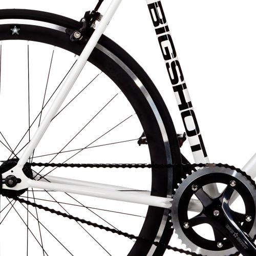  Big Shot Bikes | Prime Line | Fixie | Track Bike | Single Speed or Fixed Gear Options | for Men & Women | Small, Medium & Large