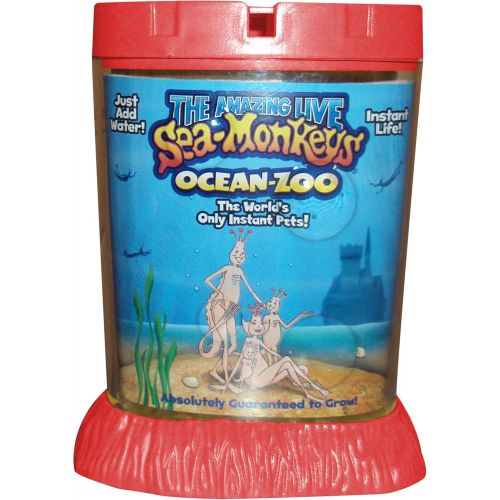  [아마존베스트]Big Time Toys Sea Monkeys Ocean Zoo Deluxe Kit Set- Colors May Vary