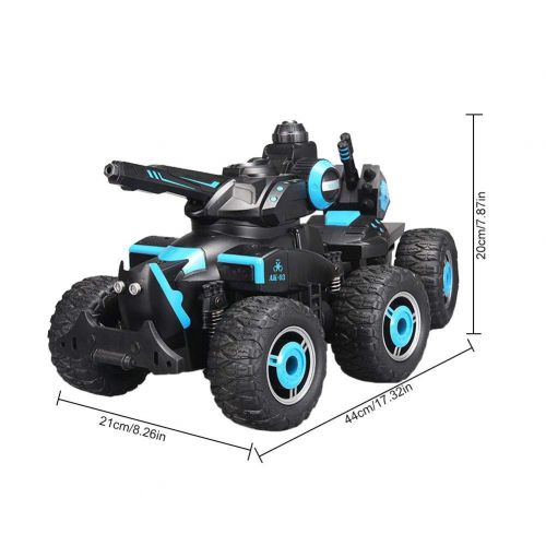  Big-timeRemote Control Trucks,Monster RC Car Off Road Vehicle 2.4GHz Radio Remote Control Car High Speed Racing Climbing Car,Water Spray Function,Gift for Boys