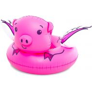 BigMouth Inc Giant Party Pool Float, Giant Fun Pool Tube Perfect for Summer, Swim Float with Patch Kit Included (Choose from Corgi, Llama, Pig, Piata, or Sloth)