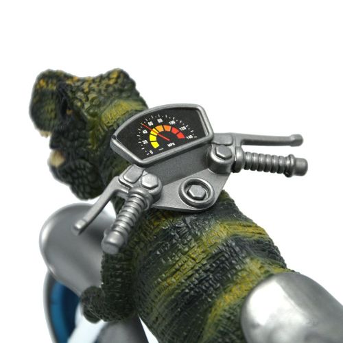  BigNoseDeer Dinosaur Motorcycle Toys - Animal Friction Motorcycles Toys Dinosaurs Tyrannosaurus T Rex 7.1 x 4