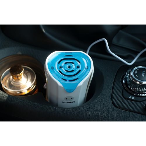  BigWhite Air Cleaning System,Office and Car Air Freshener, Home and Car Air Purifiers,Remove Dust,Cigarette Smoke, Odor Smell (74.458.5122.7mm, Green)