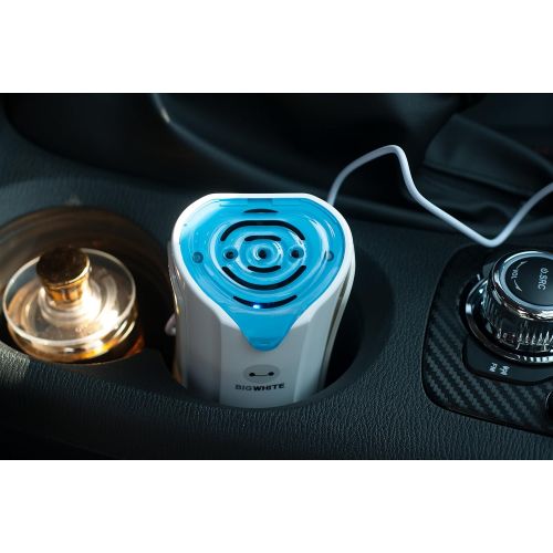  BigWhite Air Cleaning System,Office Car Air Freshener, Home Car Air Purifiers,Remove Dust,Cigarette Smoke, Odor Smell (74.458.5122.7mm, Blue)