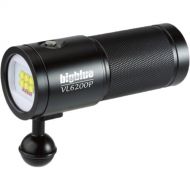 Bigblue VL6200P Rechargeable Video Dive Light (Black)