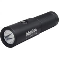 Bigblue AL1800NP-II Narrow Beam Rechargeable Dive Light (Black)