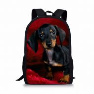 Bigcardesigns Dachshund Fashion Travel Shoulder Bag Kids Schoolbag Sports Backpack Unisex