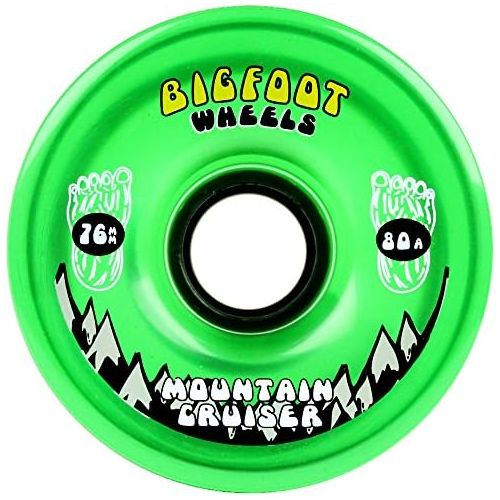  Bigfoot Longboard Wheels 76mm 80A SHR Mountain Cruisers