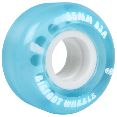  Bigfoot Wheels Tensor Skateboard Trucks Aluminum Slider Blue 5.0 55mm 83A Blue Wheels, Bearings