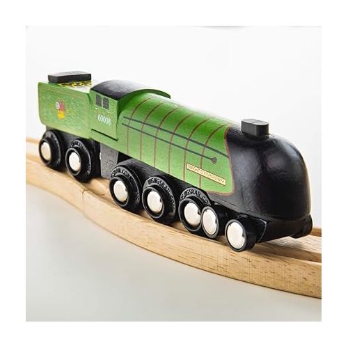  Bigjigs Rail Dwight D. Eisenhower 60008 Train - Wooden Train Replica