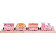 Bigjigs Rail Sweetland Express Train - Other Major Wooden Rail Brands are Compatible