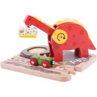 Bigjigs Rail, Dinosaur Train Crane, Wooden Toys, Bigjigs Train Accessories, Wooden Crane, Dinosaur Track, Crane Toy, Bigjigs Crane, Dinosaur Toys