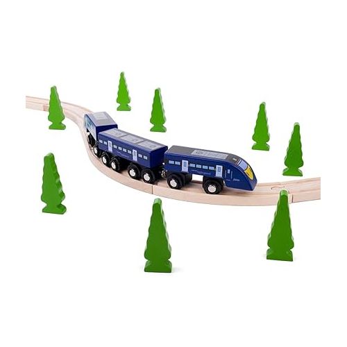 Bigjigs Rail High Speed One Train - Other Major Rail Brands are Compatible