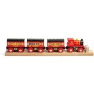 Bigjigs Rail The Sleeper Train - Other Major Wooden Rail Brands are Compatible