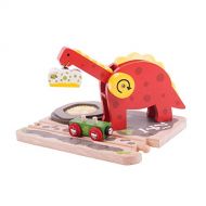 Bigjigs Rail Dino Crane