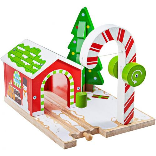  Bigjigs Rail Candy Crane - Other Major Wooden Rail Brands are Compatible