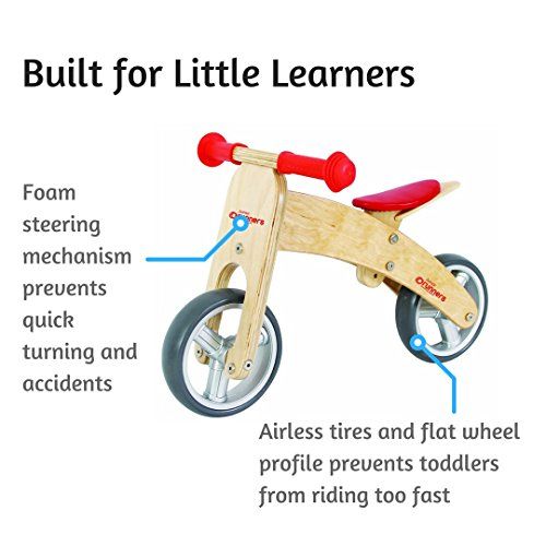  Bike Runners Runners-Bike Junior Wooden Balance Bike