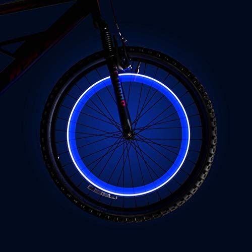  Bikes On Hikes Bike Decoration & Accessories Kit for Kids - Includes Bike Spoke Beads, Bike Mirror, Bike Bell, Bicycle Wheel Lights, Safety Silicone Lights, Bike Chain