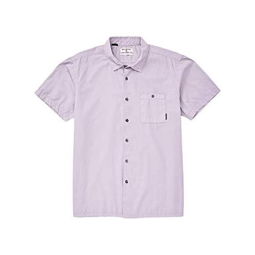 빌라봉 Billabong Mens Wave Washed Short Sleeve Shirt