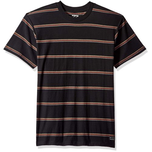 빌라봉 Billabong Mens Die Cut Stripe Short Sleeve Crew Shirt