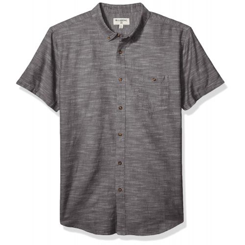 빌라봉 Billabong Mens All Day Short Sleeve Woven Shirt