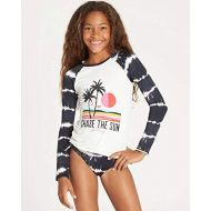 [아마존베스트]Billabong Little Girls Washed Out Long Sleeve Rashguard Swimwear