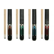 Iszy Billiards Lot of 4-58 2 Piece Hardwood Canadian Maple Pool Cue Billiard Table Stick 18-21 Oz With Steel Joint