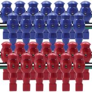 Billiard Evolution 26 Red and Blue Robotic Foosball Men