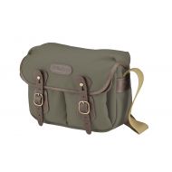 Billingham Hadley Small Shoulder Bag for Digital/Photo SLR Body with 2 Lenses, or 1 Lens and Flash + Accessories, Sage with Chocolate Leather Trim