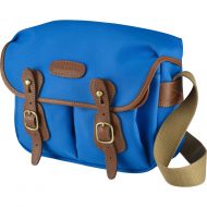 Billingham Hadley Shoulder Bag Small (Imperial Blue with Tan Leather Trim and Orange Lining)