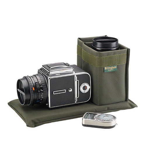  Billingham 207 Camera Bag (Sage with Chocolate Leather)