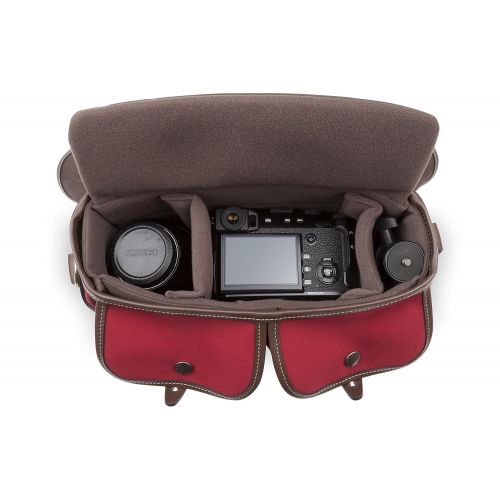  Billingham Hadley Small Protective Bag for Camera, Burgundy/Chocolate