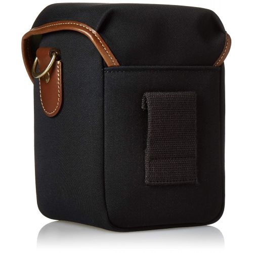  Billingham 72 Small Camera Bag (Black Canvas/Tan Leather)