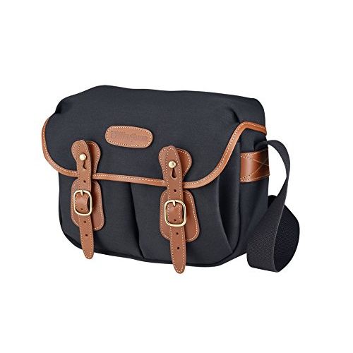  Billingham Hadley Small Camera Bag (Black Canvas/Tan Leather)