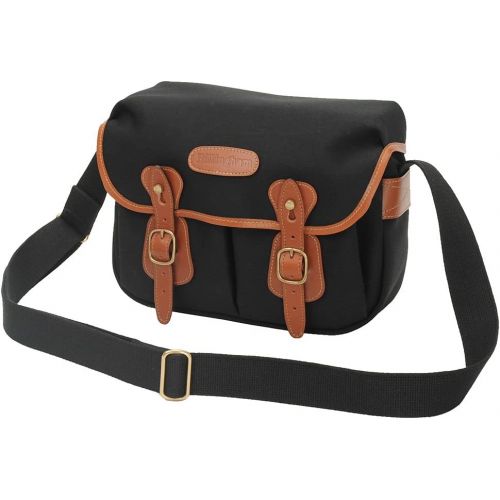  Billingham Hadley Small Camera Bag (Black Canvas/Tan Leather)