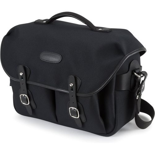  Billingham Hadley One Camera/Laptop Bag (Black FibreNyte/Black Leather)