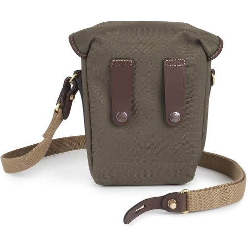  Billingham Galbin 10 Binocular Case (Sage Fibrenyte/Chocolate Leather)