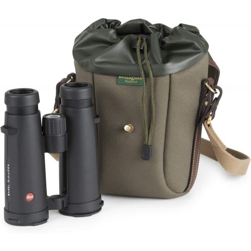  Billingham Galbin 10 Binocular Case (Sage Fibrenyte/Chocolate Leather)