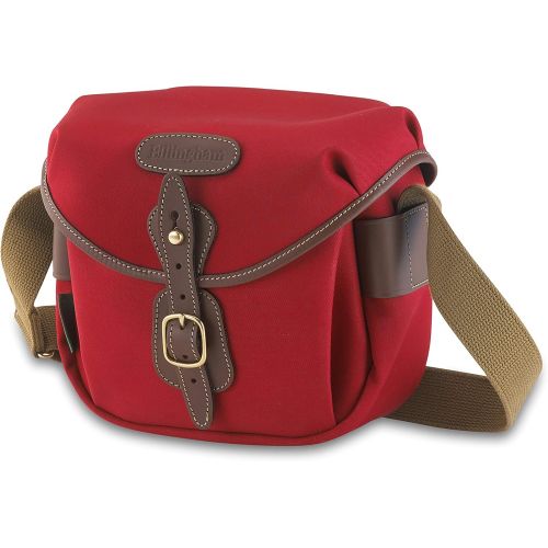  Billingham Hadley Digital Camera Bag (Burgundy Canvas/Chocolate Leather)