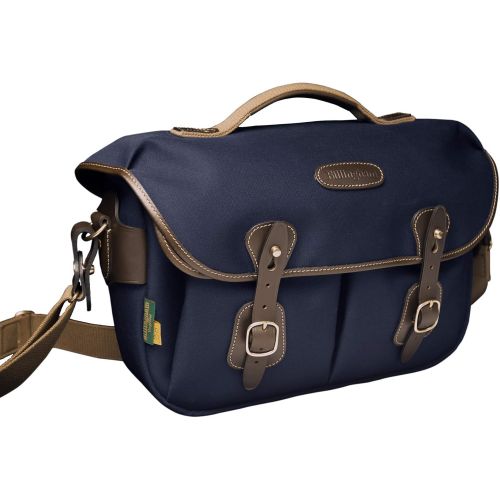  Billingham Hadley Pro 2020 Bag Navy Blue/Chocolate Leather Edges