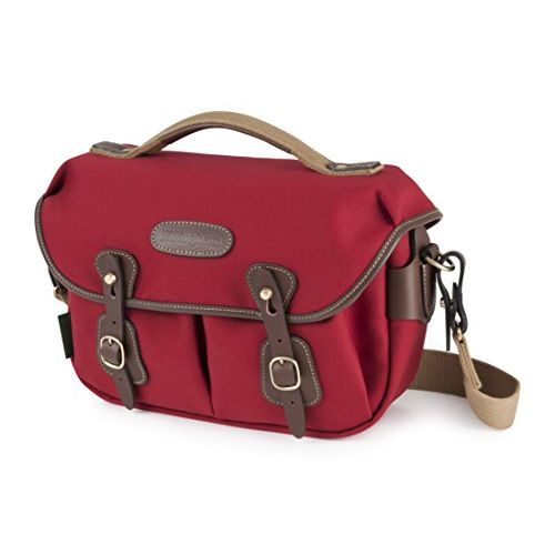  Billingham Hadley Small Pro Camera Bag (Burgundy Canvas/Chocolate Leather)