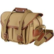 Billingham 225 Canvas Camera Bag with Tan Leather Trim - Khaki