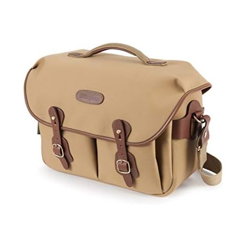  Billingham Hadley One Camera/Laptop Bag (Khaki Canvas/Tan Leather)