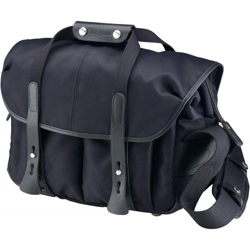  Billingham 307 Black FibreNyte Camera Bag with Black Leather Trim