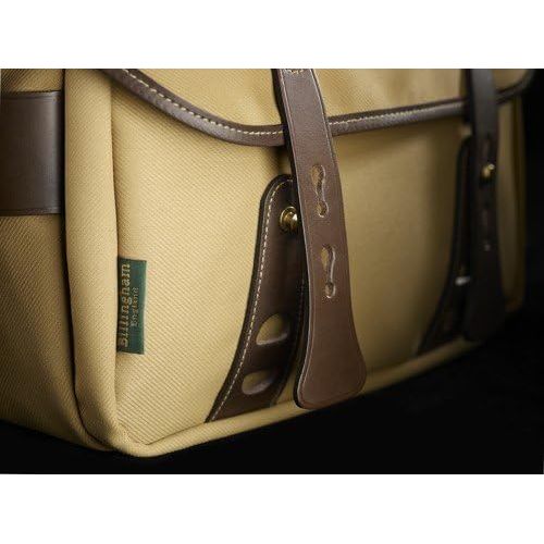  Billingham fStop 1.4 Camera Bag, Khaki FiberNyte with Chocolate Leather Trim