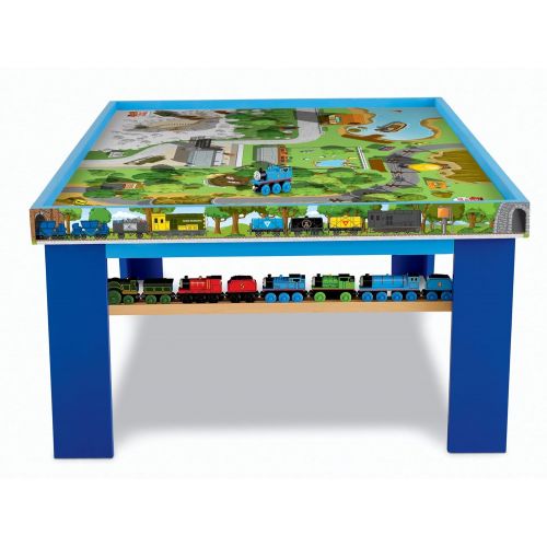  Billy's Deals and ships from Amazon Fulfillment. Fisher-Price Thomas & Friends Wooden Railway, Island of Sodor Playtable