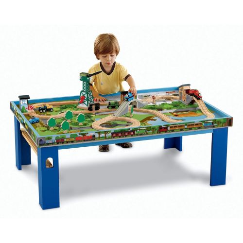  Billy's Deals and ships from Amazon Fulfillment. Fisher-Price Thomas & Friends Wooden Railway, Island of Sodor Playtable